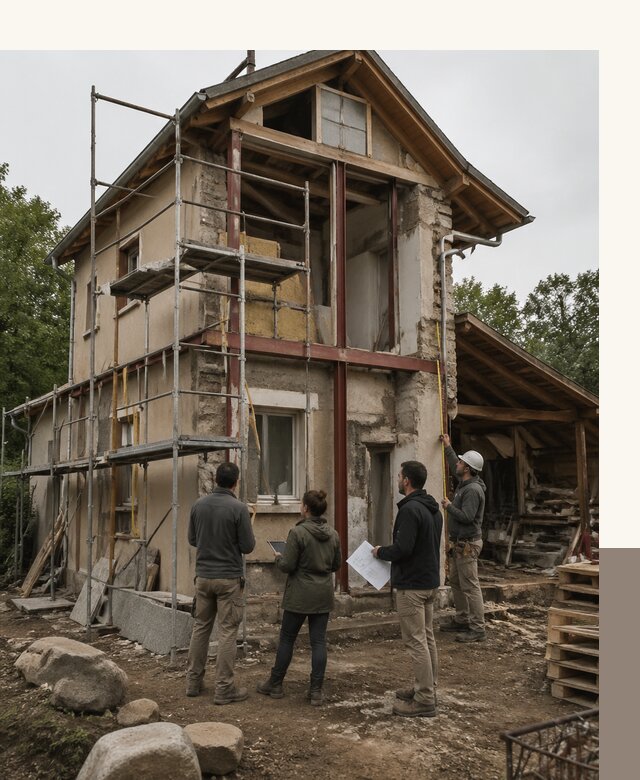 Реконструкция загородного дома под ключ в Видном от бюро